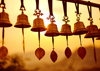 Bells for a religious ceremony